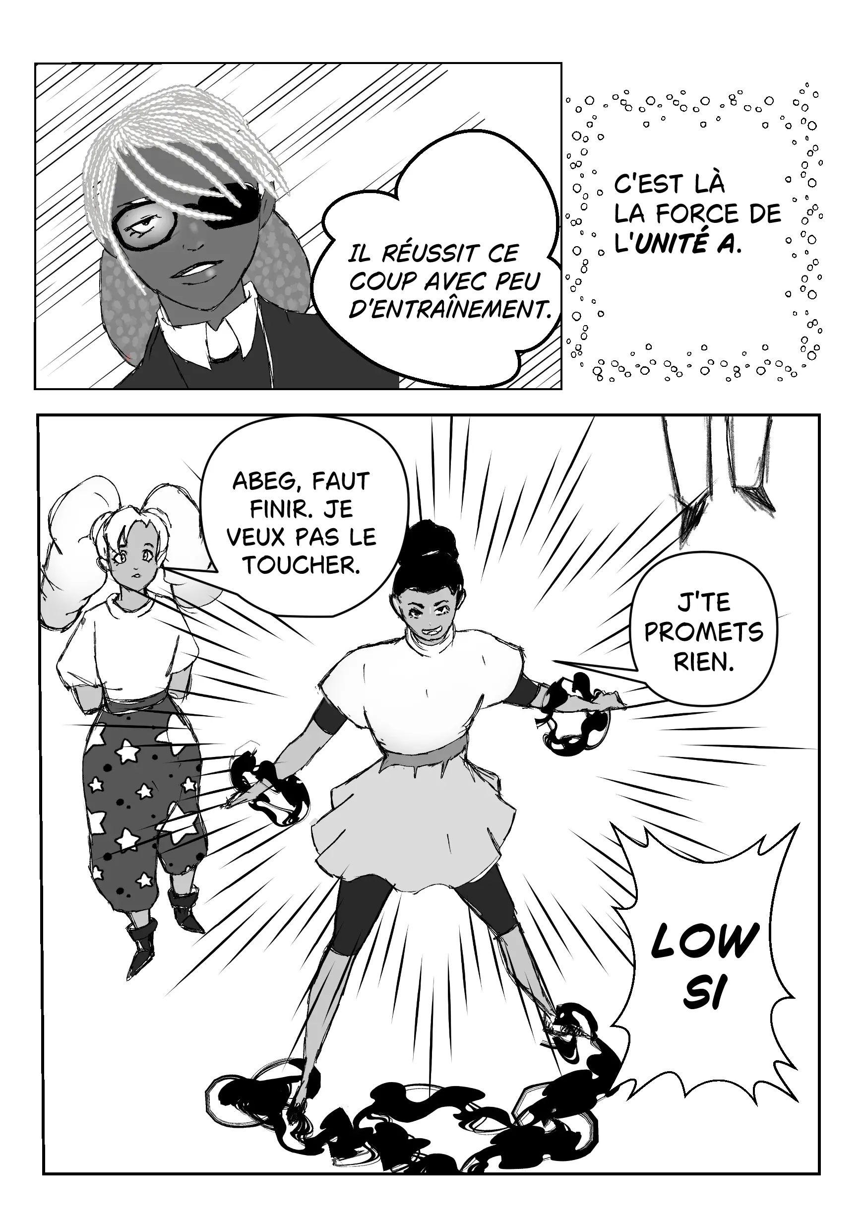 illustration série Hunters de Meridian version manga c11