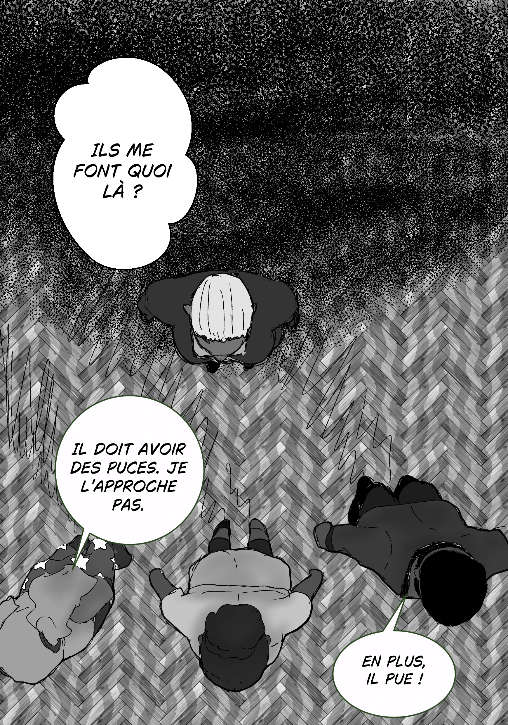illustration série Hunters de Meridian version manga c2