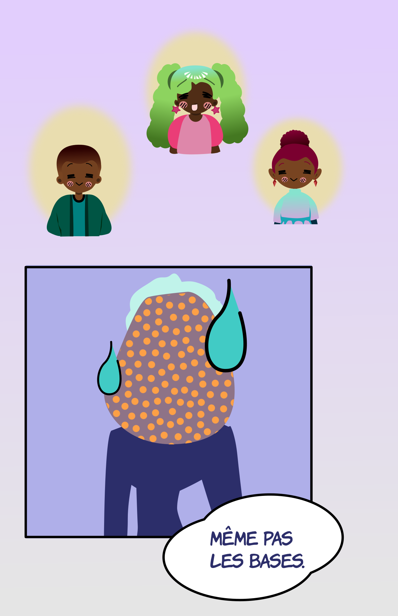 image tableau webtoon Meridian Hunters version bizarre